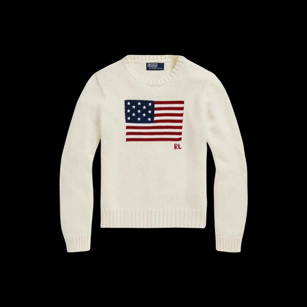 RALPH LAUREN FLAG SWEATER