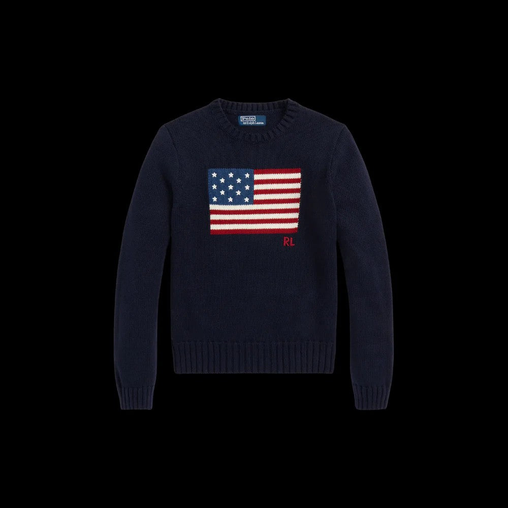 RALPH LAUREN FLAG SWEATER
